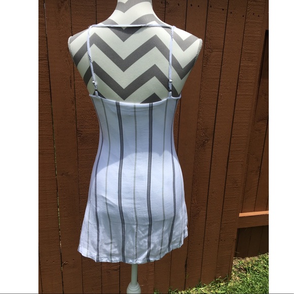 ❗️SOLD ELSEWHERE❗️MINKPINK Pinstripe Dress - Picture 3 of 4